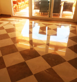 Shiny Marble Floor